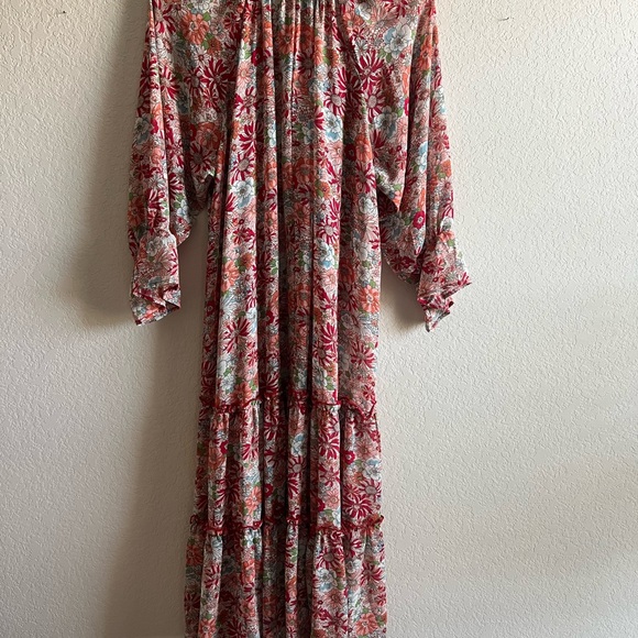 UMGEE Floral Print Midi Dress - Picture 6 of 6
